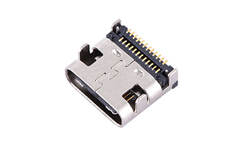 104311002- USB TYPE-C雙排24PIN SMT 有柱