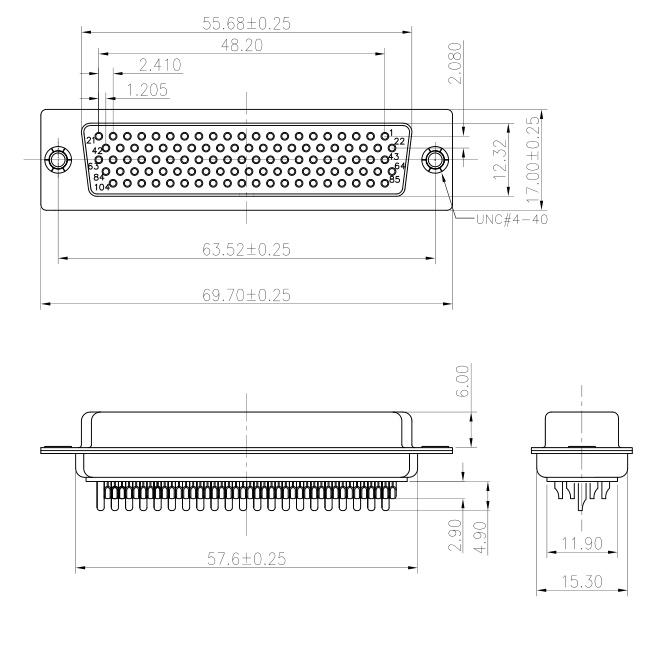 d-sub連接器